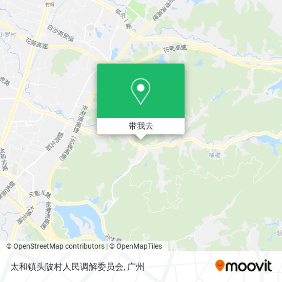 太和镇头陂村人民调解委员会地图