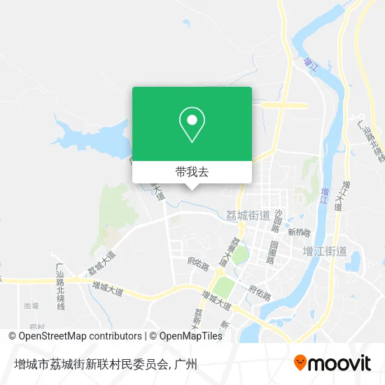 增城市荔城街新联村民委员会地图