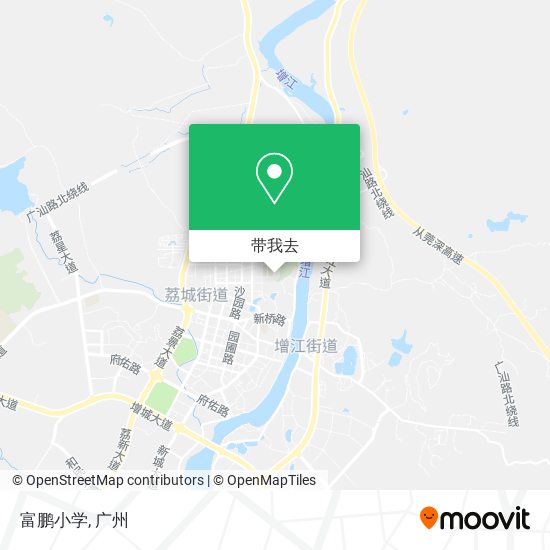 富鹏小学地图