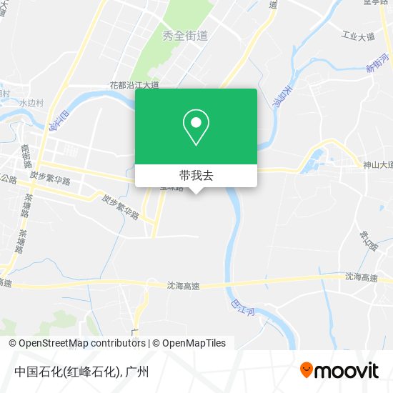 中国石化(红峰石化)地图
