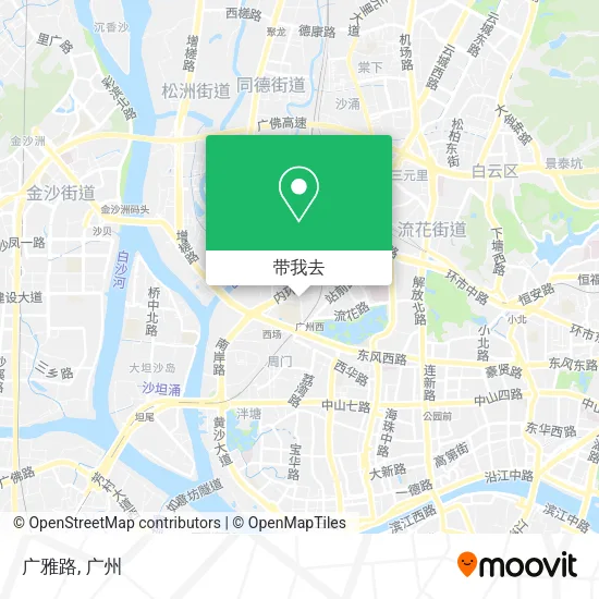 广雅路地图