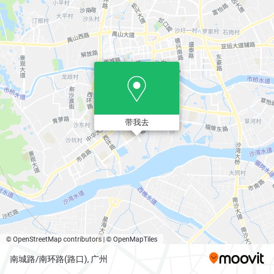 南城路/南环路(路口)地图