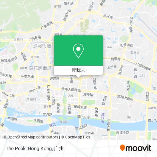 The Peak, Hong Kong地图