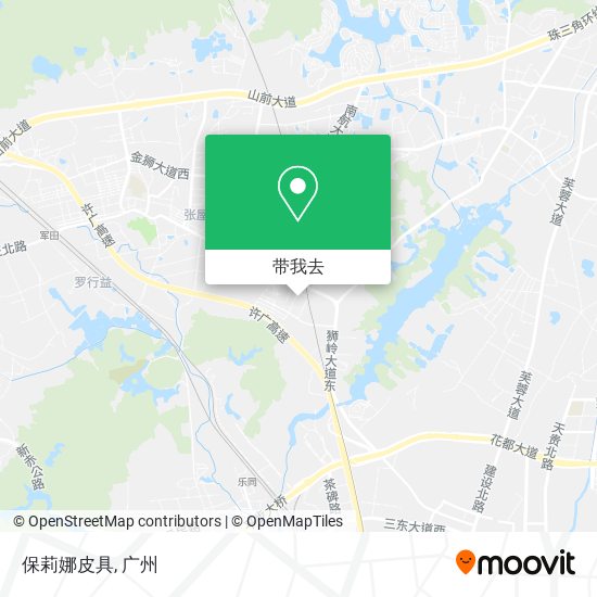 保莉娜皮具地图