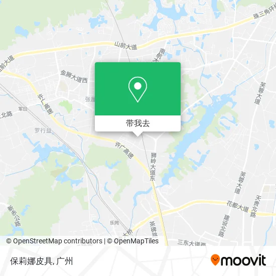 保莉娜皮具地图