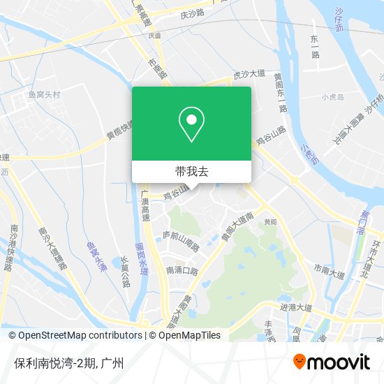 保利南悦湾-2期地图