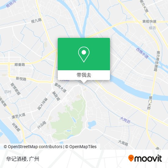 华记酒楼地图
