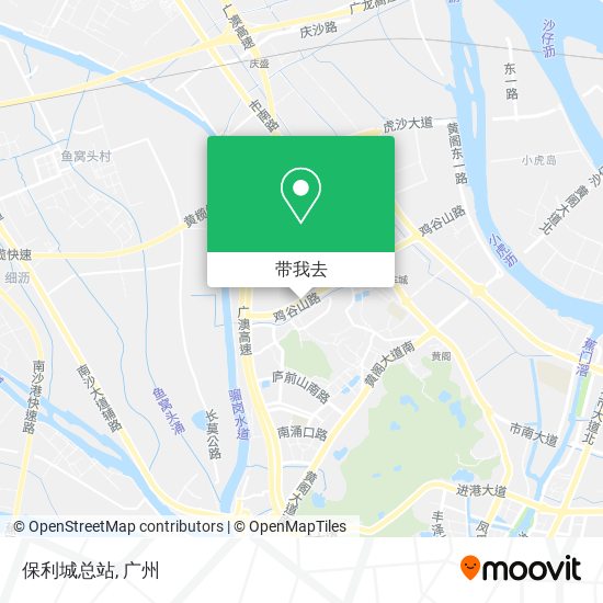 保利城总站地图