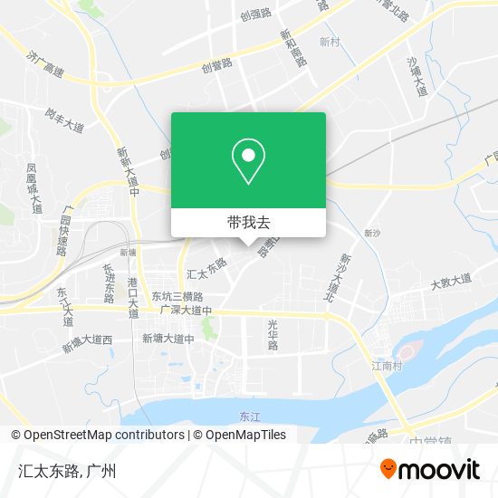 汇太东路地图