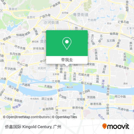 侨鑫国际 Kingold Century地图