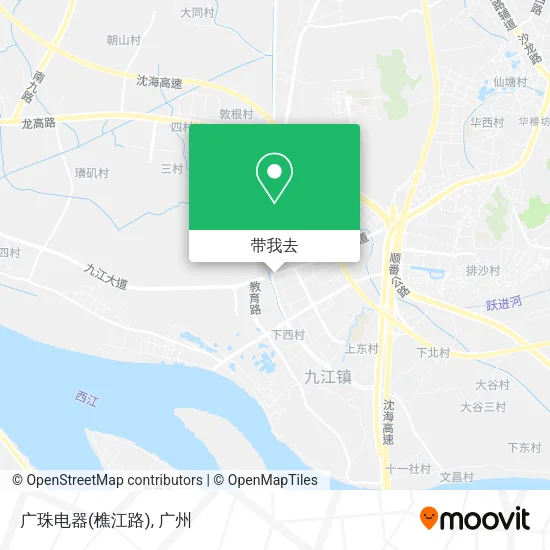 广珠电器(樵江路)地图