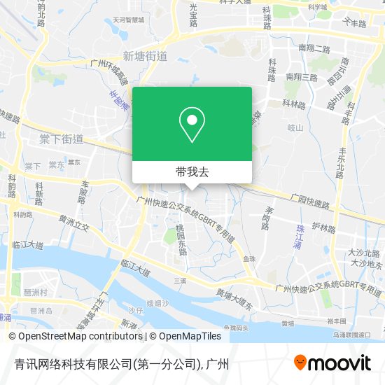 青讯网络科技有限公司(第一分公司)地图