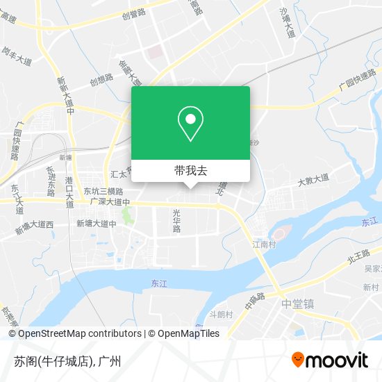 苏阁(牛仔城店)地图