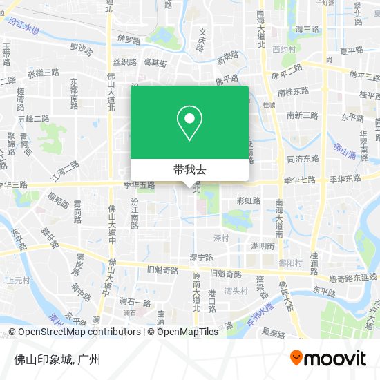 佛山印象城地图