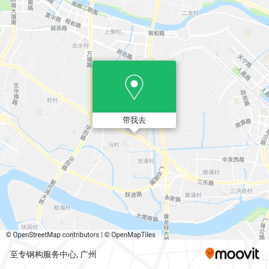 至专钢构服务中心地图