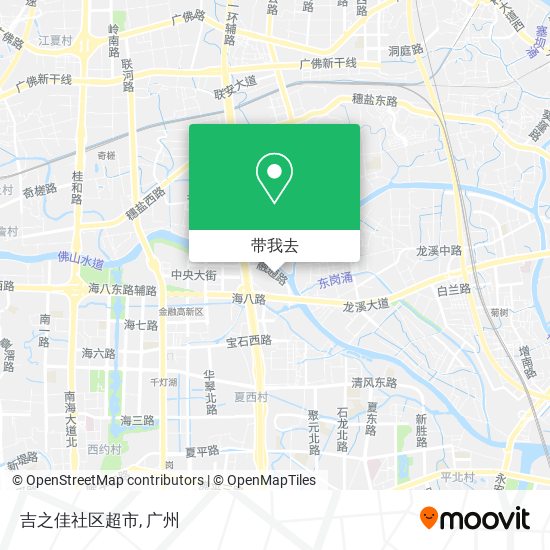 吉之佳社区超市地图