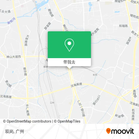 双岗地图