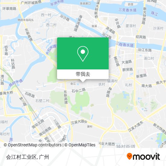 会江村工业区地图