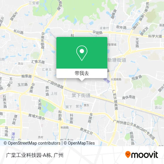 广棠工业科技园-A栋地图