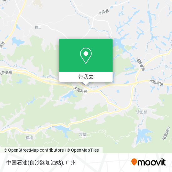 中国石油(良沙路加油站)地图