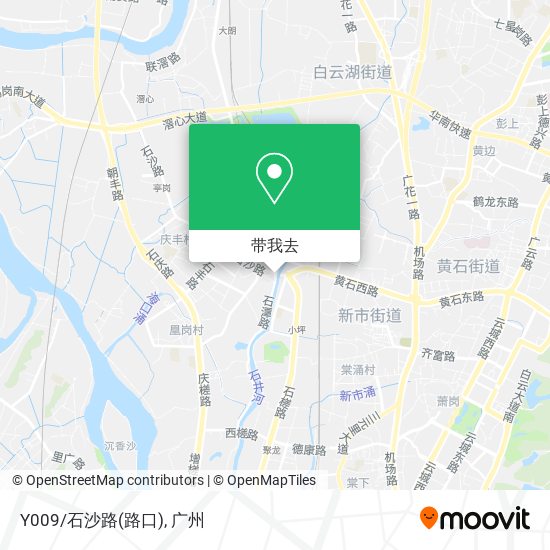 Y009/石沙路(路口)地图