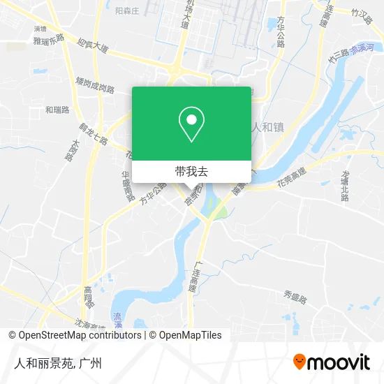 人和丽景苑地图