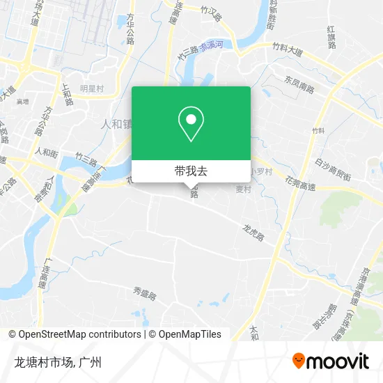 龙塘村市场地图