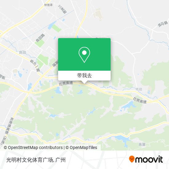 光明村文化体育广场地图