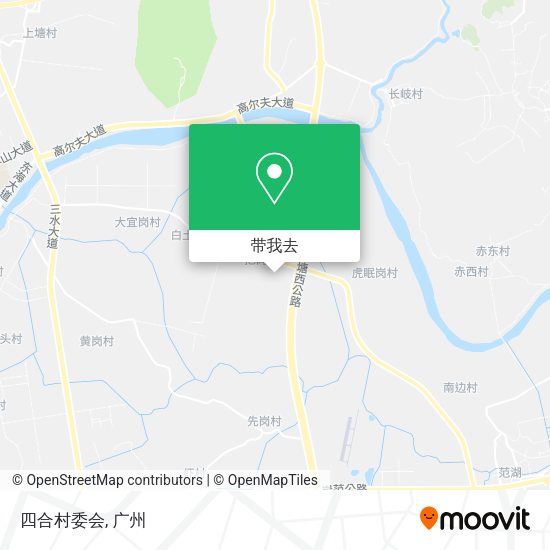 四合村委会地图