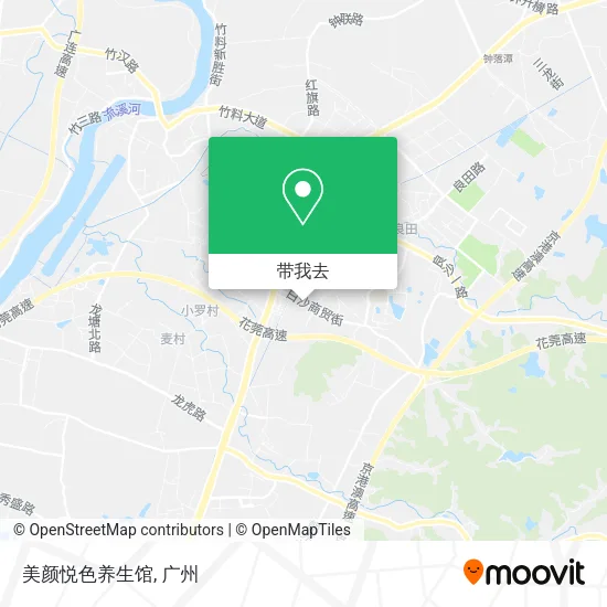 美颜悦色养生馆地图