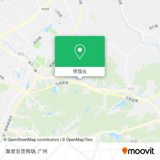 聚星百货商场地图