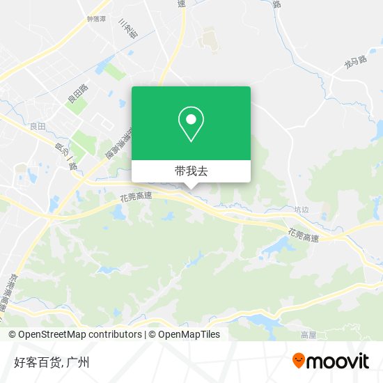好客百货地图