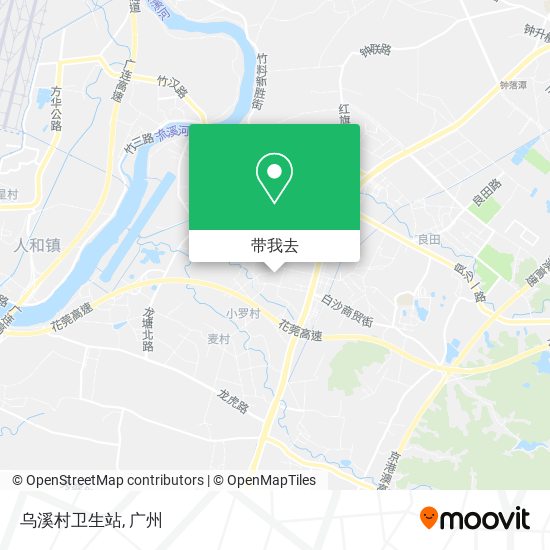 乌溪村卫生站地图
