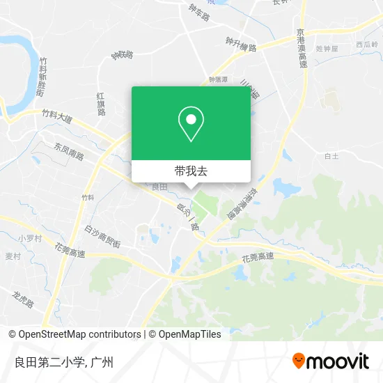 良田第二小学地图