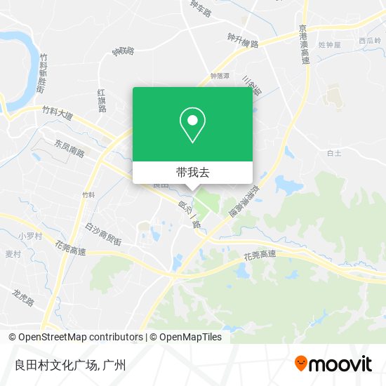 良田村文化广场地图