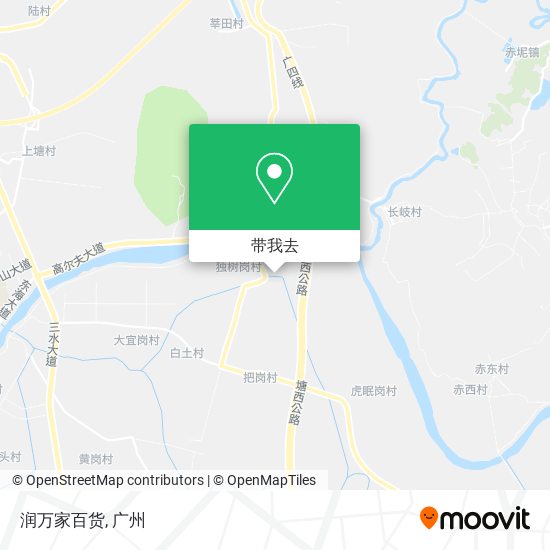 润万家百货地图