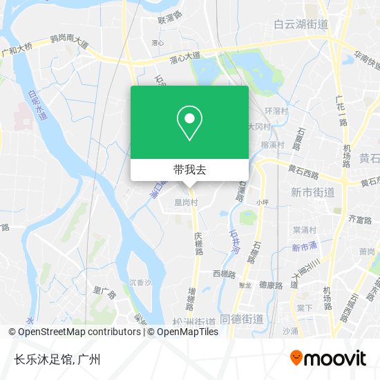 长乐沐足馆地图