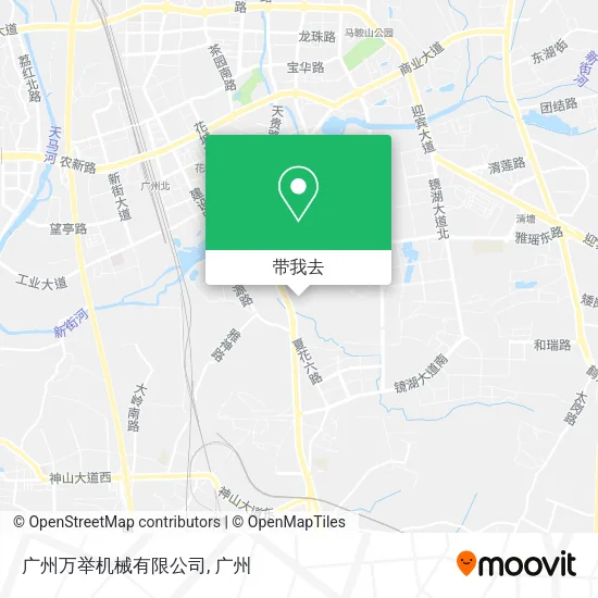 广州万举机械有限公司地图
