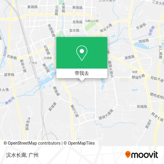 滨水长廊地图