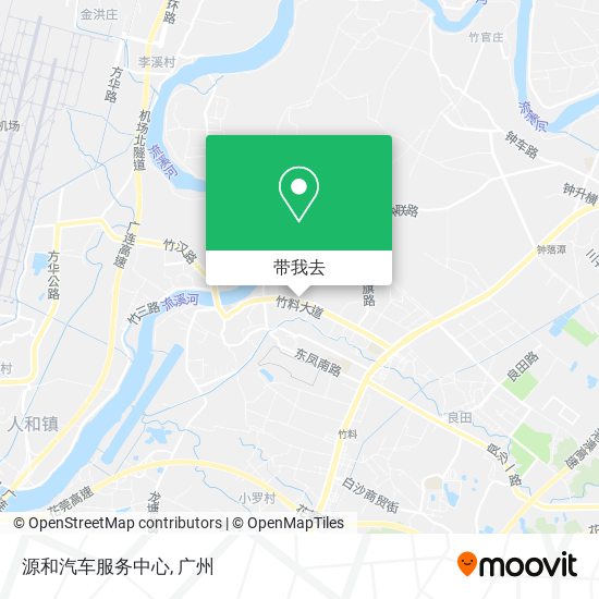 源和汽车服务中心地图