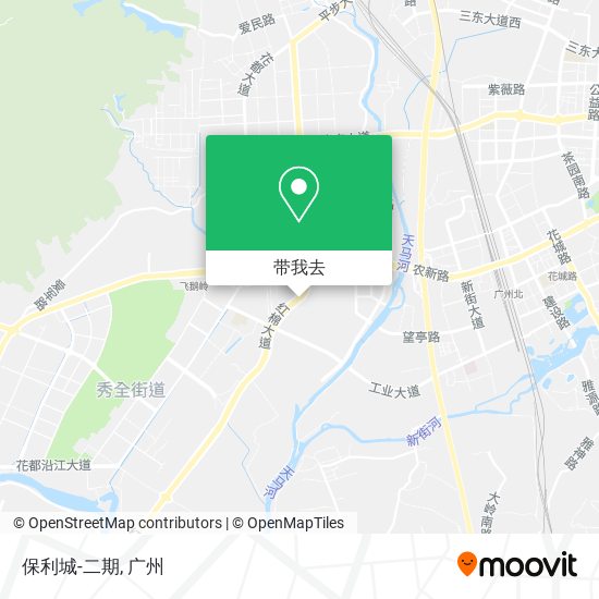 保利城-二期地图