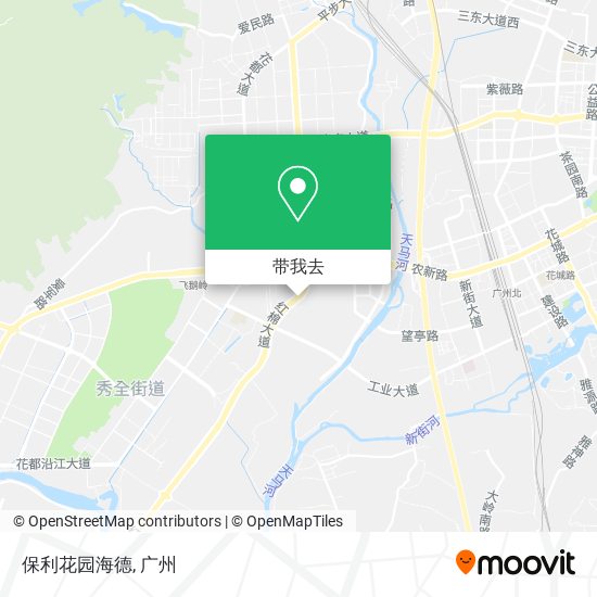 保利花园海德地图