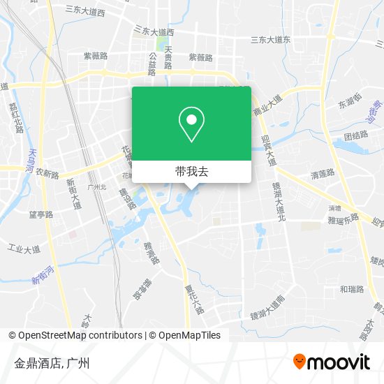 金鼎酒店地图