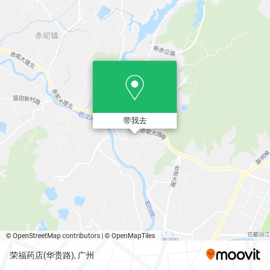荣福药店(华贵路)地图