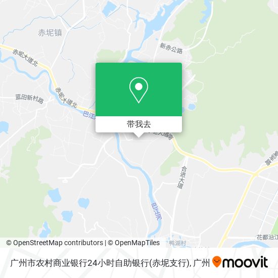 广州市农村商业银行24小时自助银行(赤坭支行)地图