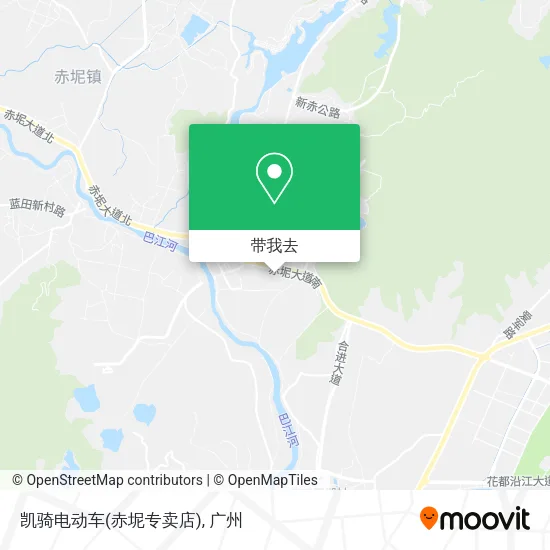 凯骑电动车(赤坭专卖店)地图