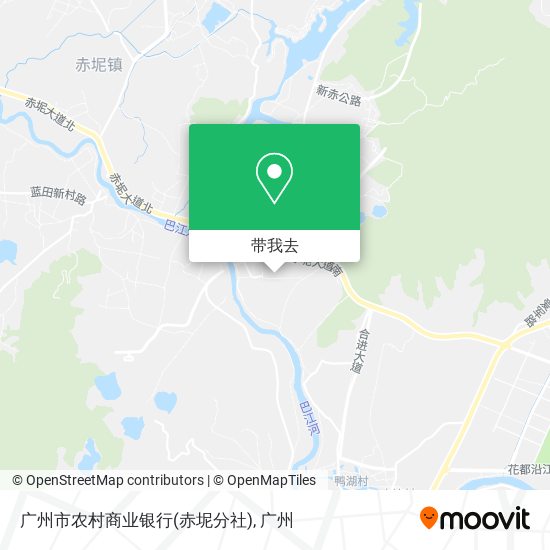 广州市农村商业银行(赤坭分社)地图