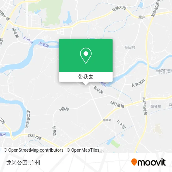 龙岗公园地图