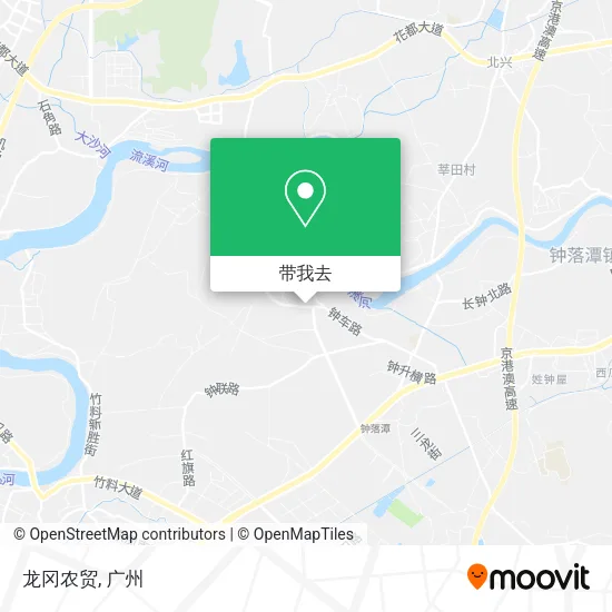 龙冈农贸地图