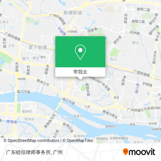 广东睦信律师事务所地图